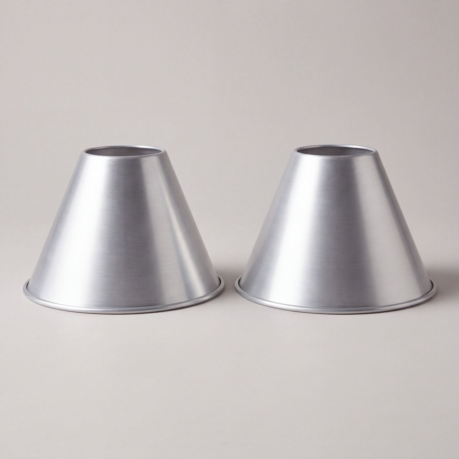 Clip Shade Aluminium 180mm