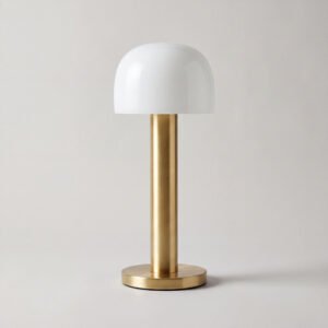 Desk Lamp Opal Glass Dome