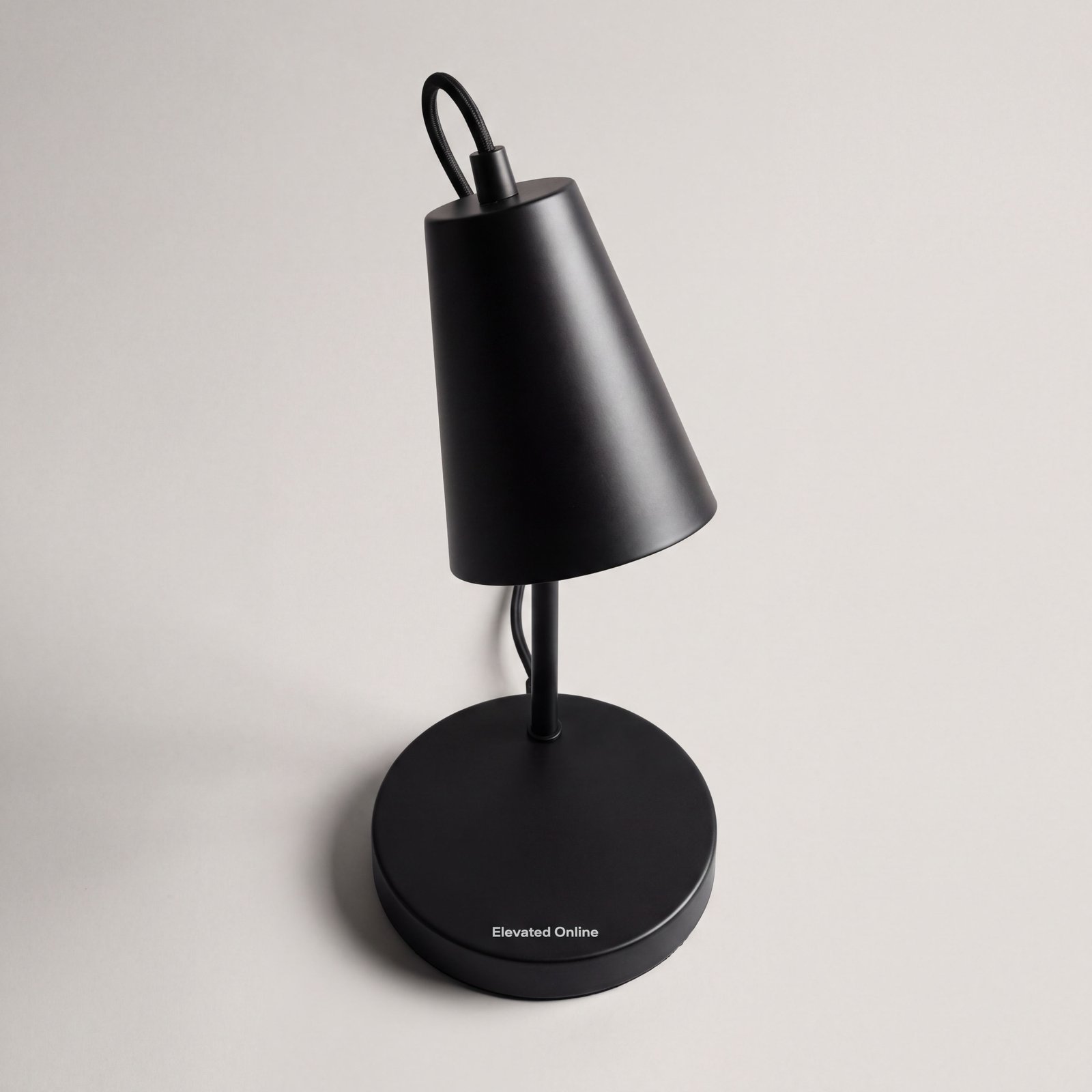Desk Lamp Steel Black