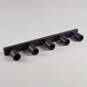 Five-Light Bar Steel Black