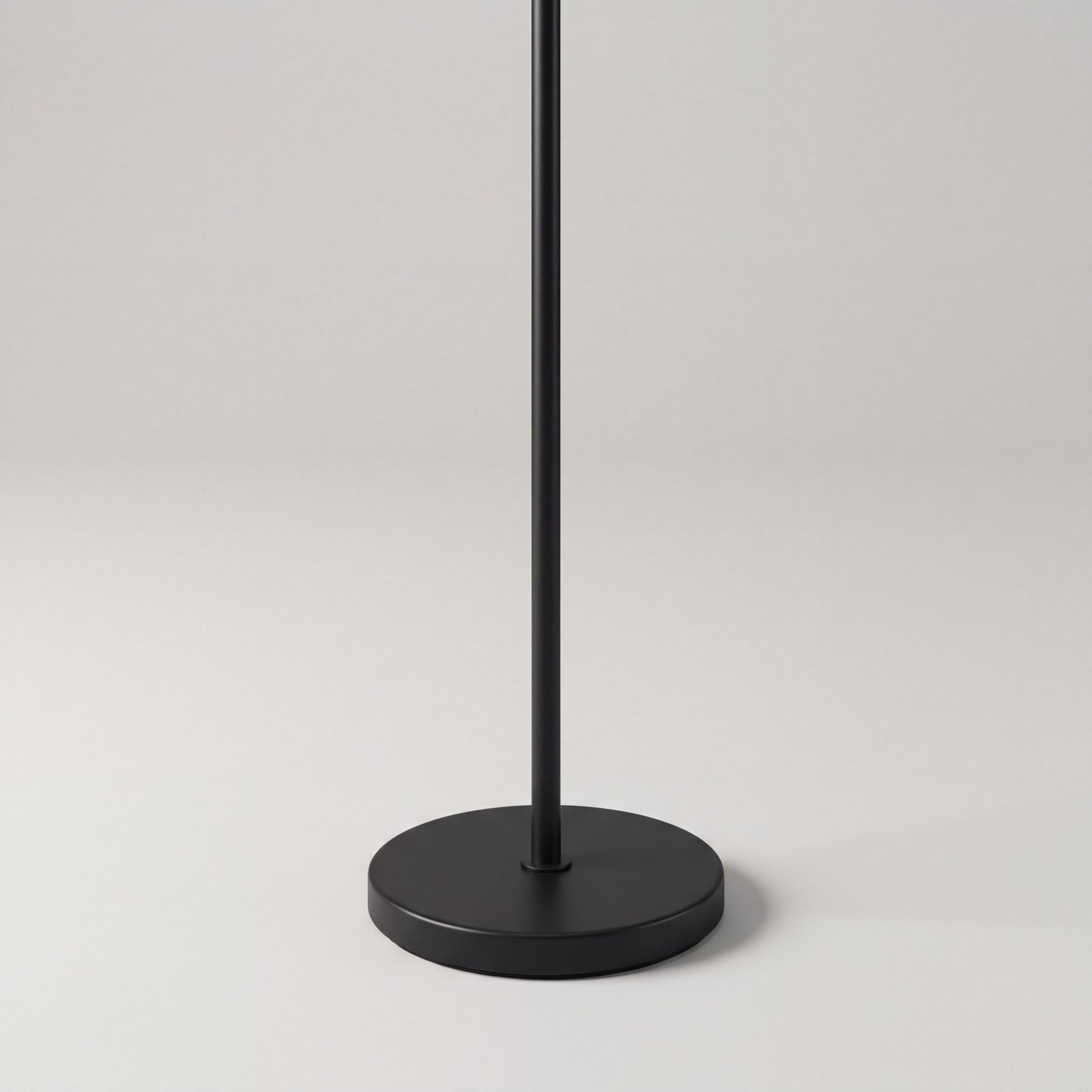 Floor Lamp Base Steel Black