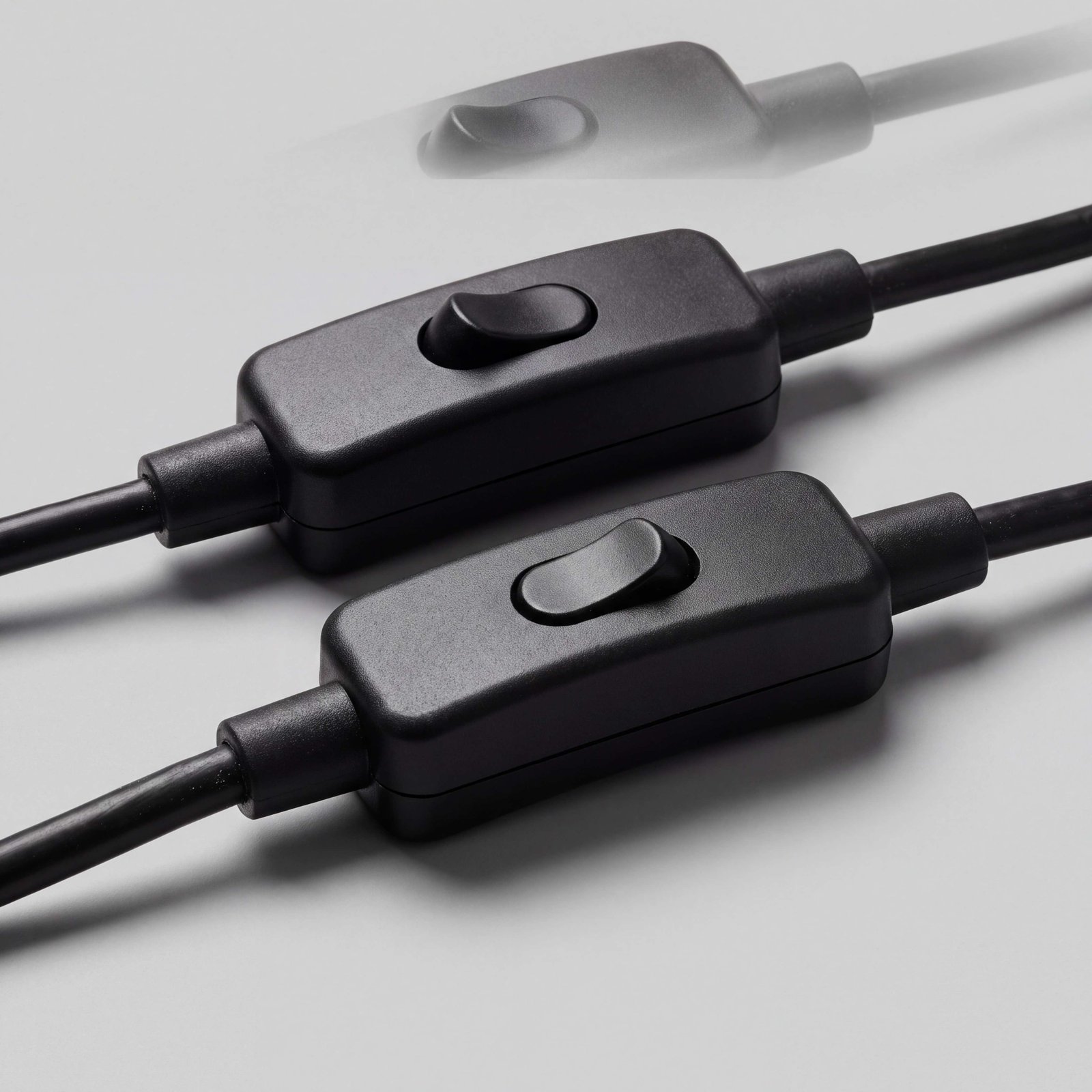 Inline Toggle Switch Black