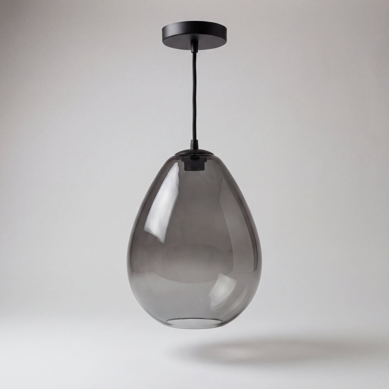 Pendant Smoked Glass Large