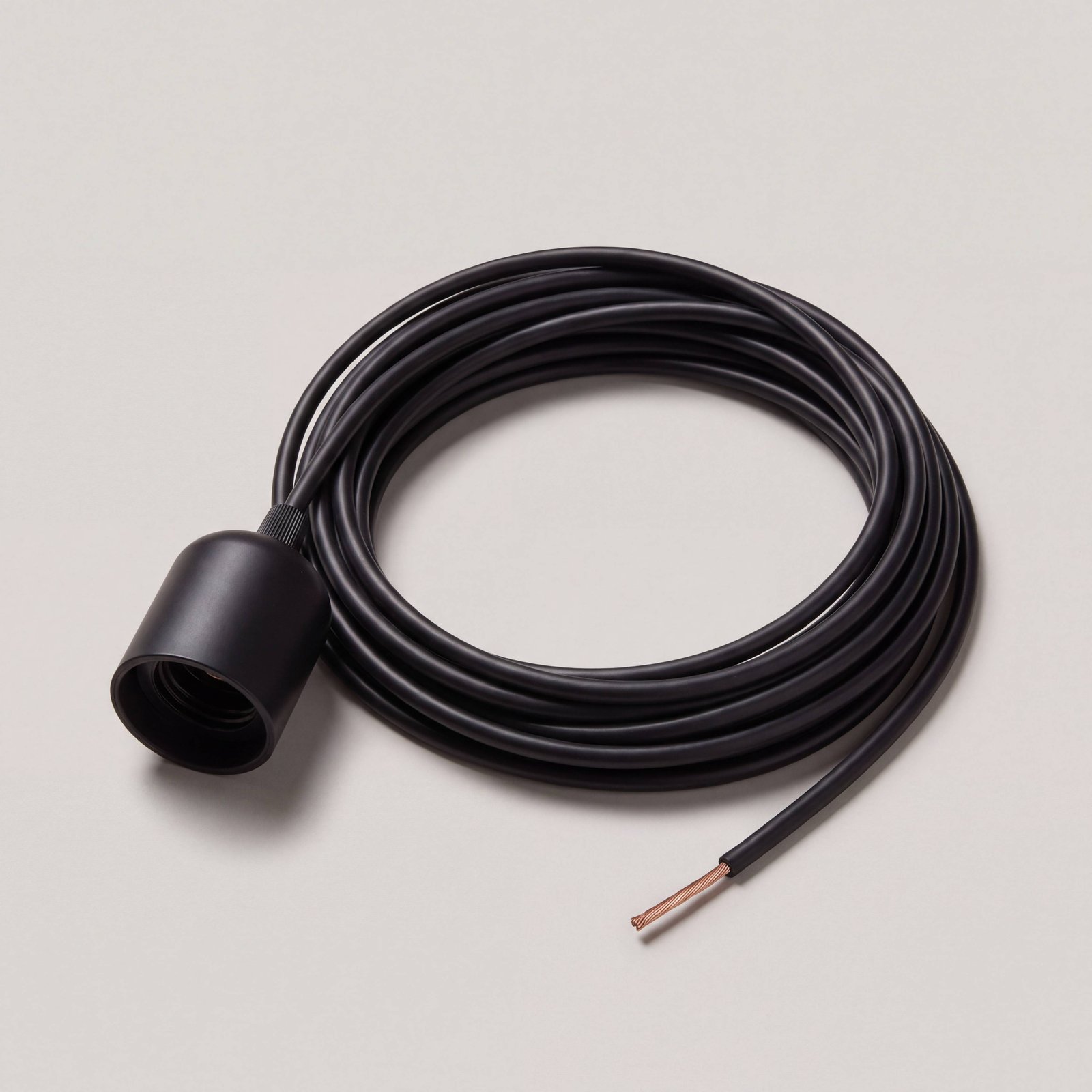 Smooth Cord Set 2m Black